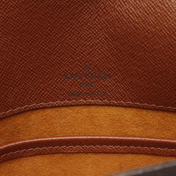 LOUIS VUITTON Brown Monogram Leather Shoulder Bag - Picture 4 of 9